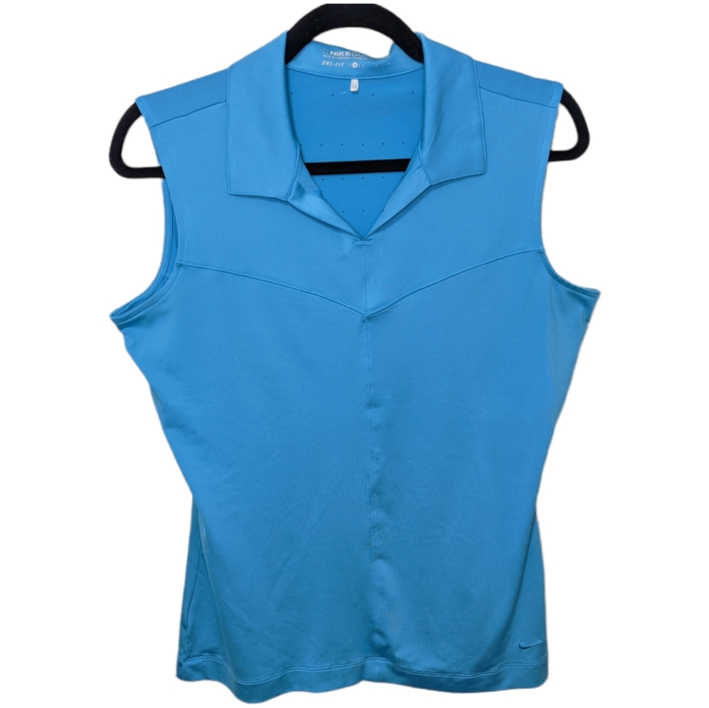 Nike Golf Dri-Fit Blue Sleeveless Top Size S ⛳️